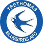 Trethomas Bluebirds logo